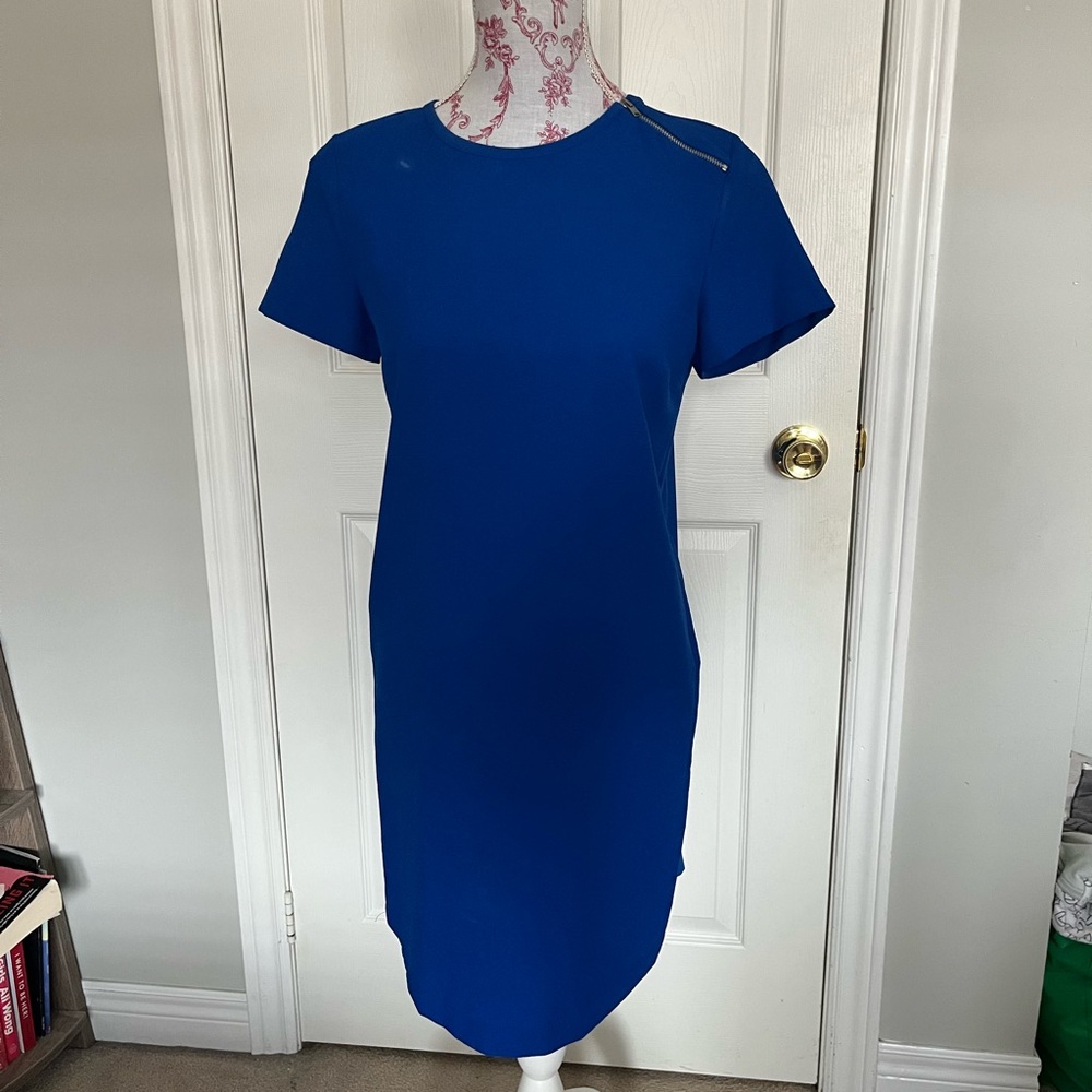 Zara Basic Blue Women's Dress